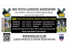 805 Lacrosse Hosting Free Fall 2024 Clinics